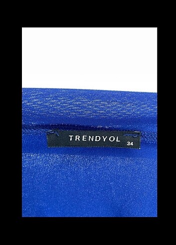 34 Beden mavi Renk Terdyol Milla Bluz 