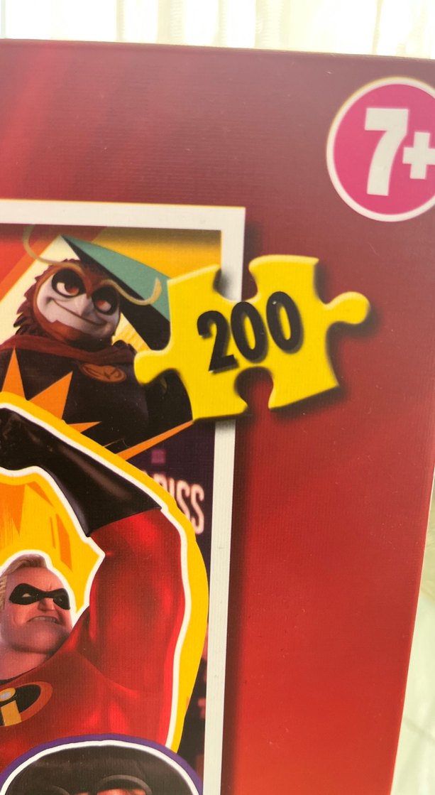 İncredibles 2 Kırmızı Çocuk Puzzle 200 Parça - Görsel 2