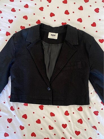 l Beden Crop Blazer Ceket