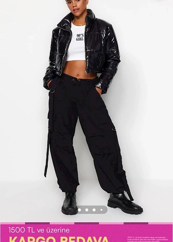 Siyah parlak mont - Ana görsel