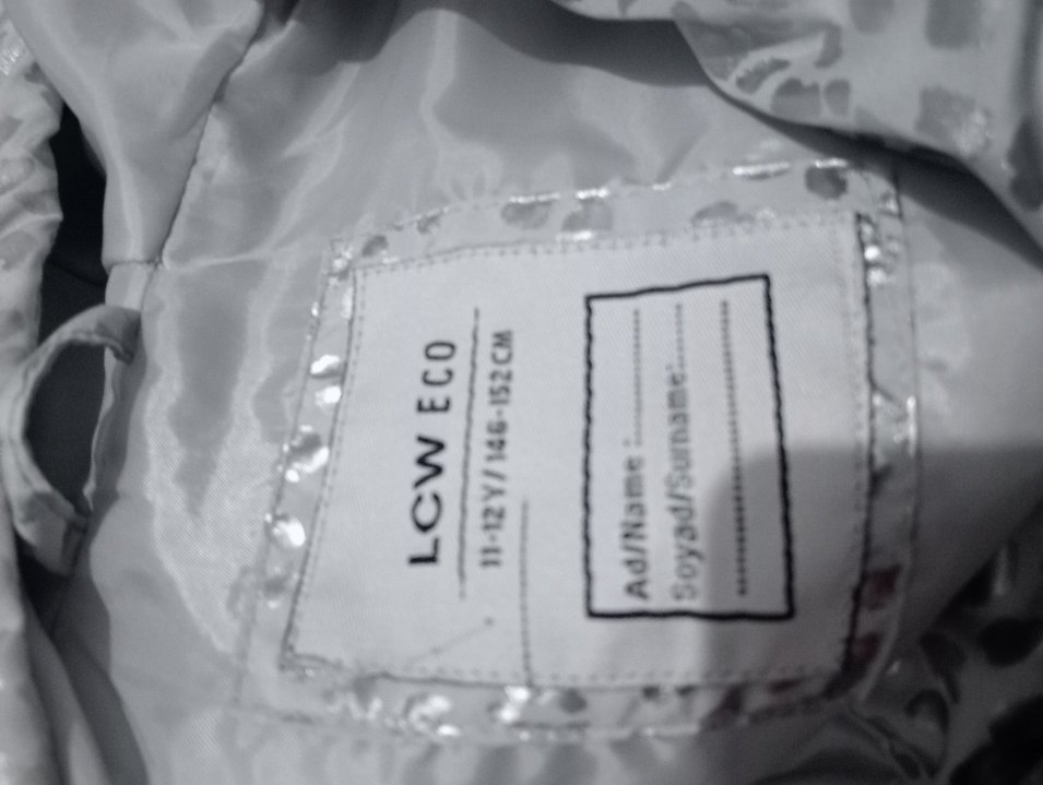 Gri Kapüşonlu çocuk Yelek - Görsel 3