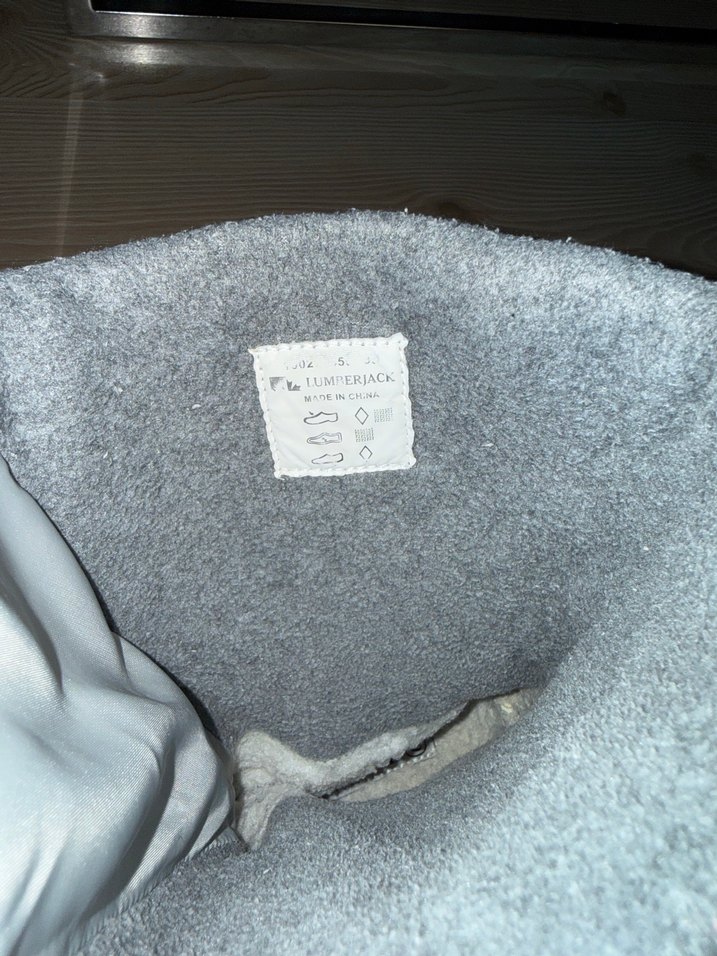 Lumberjack Gri Fermuarlı Kadın Kar Botu Su geçirmez - Görsel 3