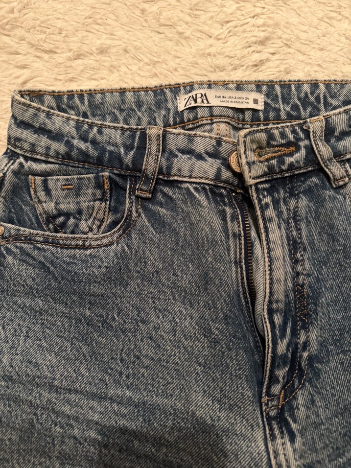 Zara Kadın Kot jean Pantolon - Görsel 2