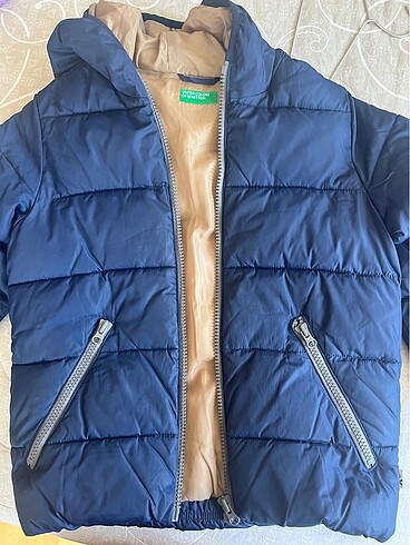 8 Yaş Beden Benetton Erkek Çocuğu Mont