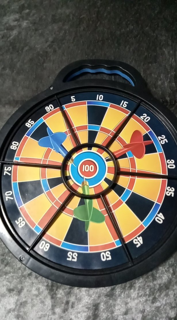 Renkli Dart Oyunu Seti - Görsel 2