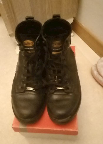 Erkek Deri Bot Dockers - Görsel 2