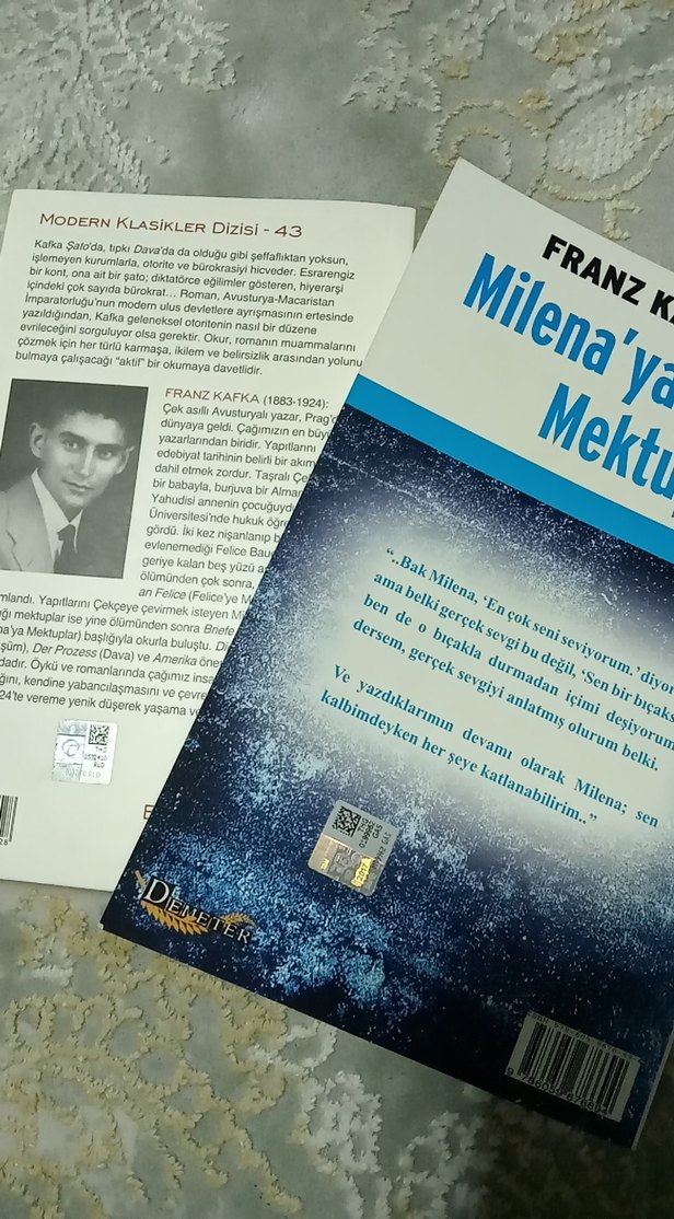 Franz Kafka - Milena'ya Mektuplar ve Şato - Görsel 2
