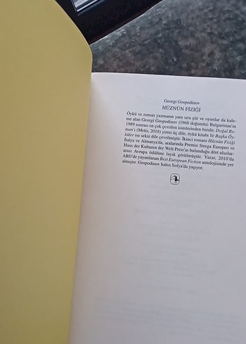 Georgi Gospodinov Hüznün Fiziği - Görsel 3