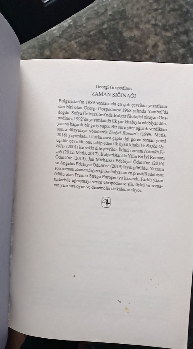 Georgi Gospodinov Hüznün Fiziği - Görsel 5