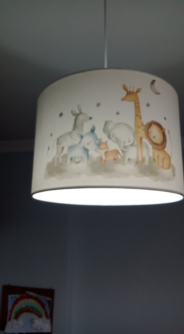 Çocuk Odası Hayvan Figürlü Avize - Görsel 2