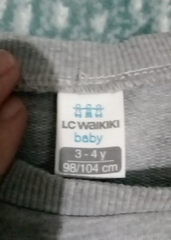 Gri Baskılı Erkek Çocuk Sweatshirt - Görsel 2