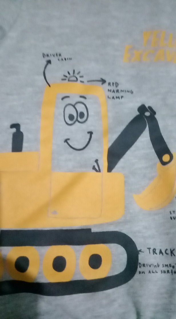 Gri Baskılı Erkek Çocuk Sweatshirt - Görsel 3