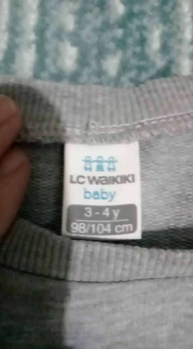 Gri Baskılı Erkek Çocuk Sweatshirt - Görsel 2