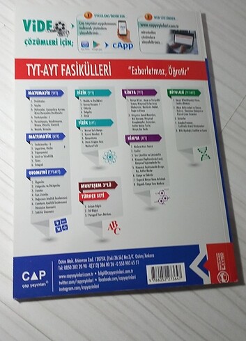  Çap fasikül 