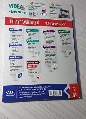  Çap fasikül 