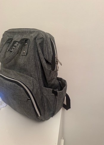 Gri Desenli Bebek Çantası - Görsel 2