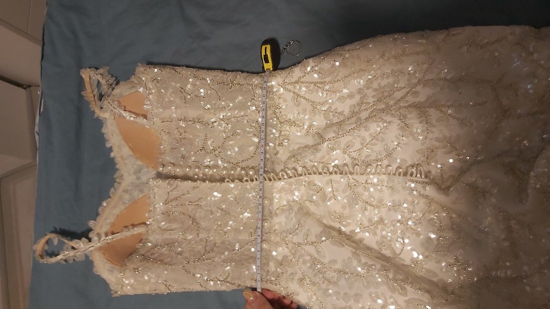 Modern Klasik Beyaz Balık gelinlik - Görsel 4