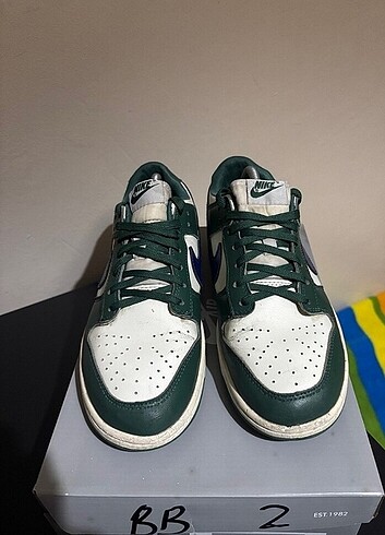 42,5 Beden yeşil Renk Nike dunk low