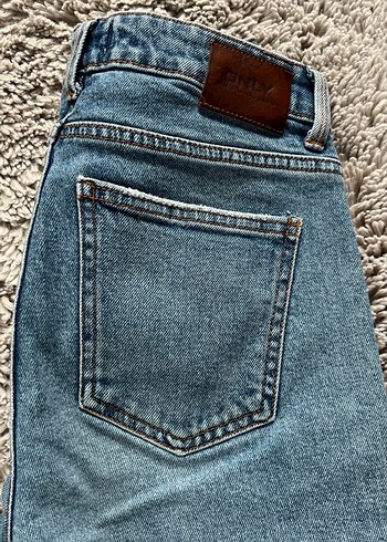 Kadın Mavi Regular Fit Denim Pantolon - Görsel 3