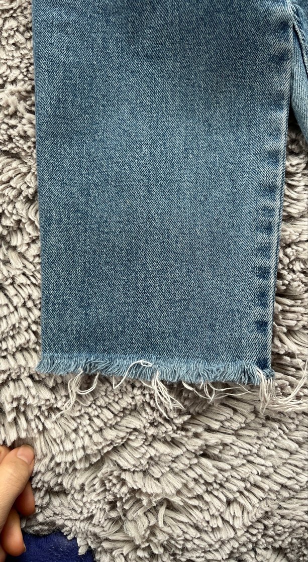 Kadın Mavi Regular Fit Denim Pantolon - Görsel 4