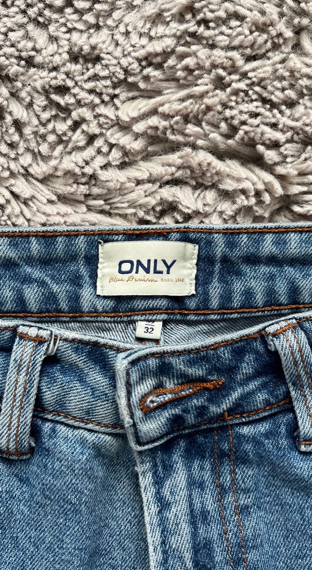 Kadın Mavi Regular Fit Denim Pantolon - Görsel 2