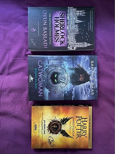 Catwoman,Sherlock Holmes, Harry Potter