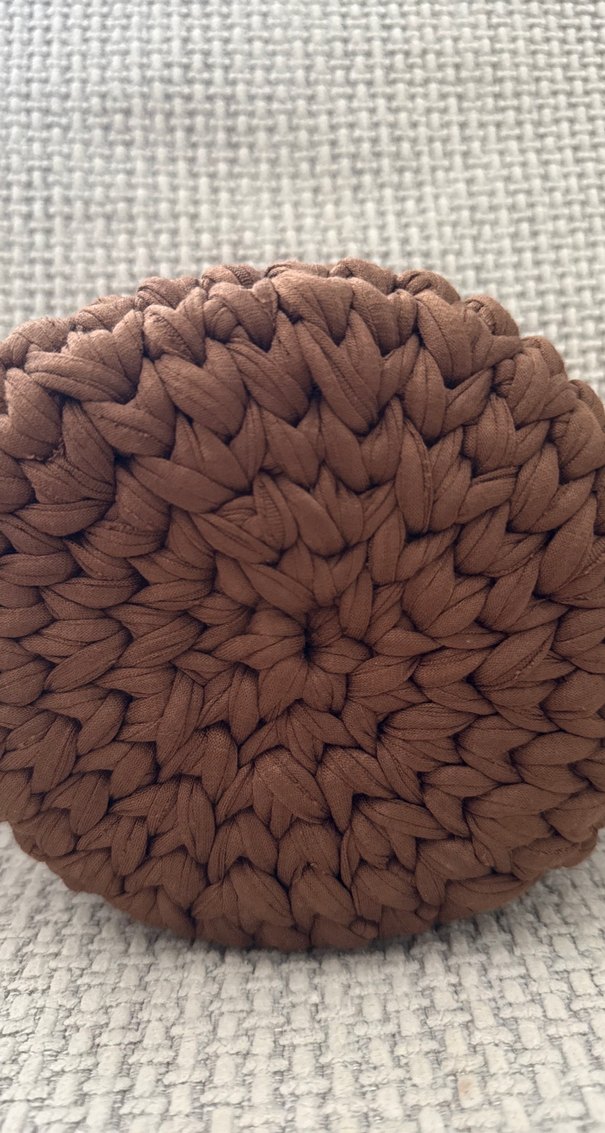 Püsküllü Örgü Bohem Kadın Çanta - Görsel 3