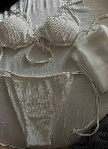Trendyol & Milla Beyaz bikini takımı trendyol milla