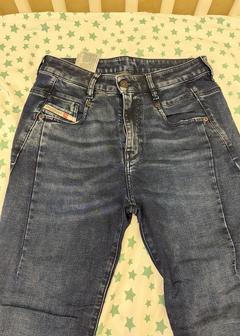 Diesel Koyu Mavi Denim Jean