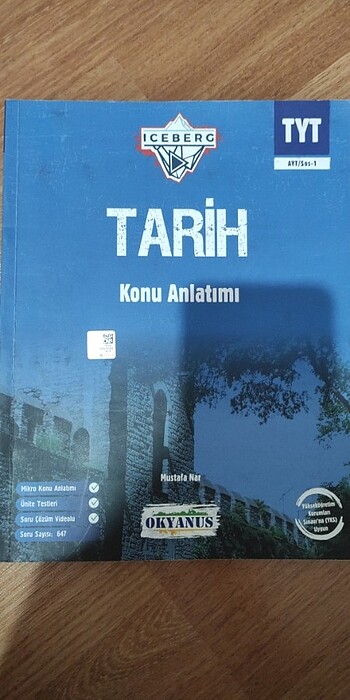 Tyt tarih konu anlatım kitabı Ayt sos-1
