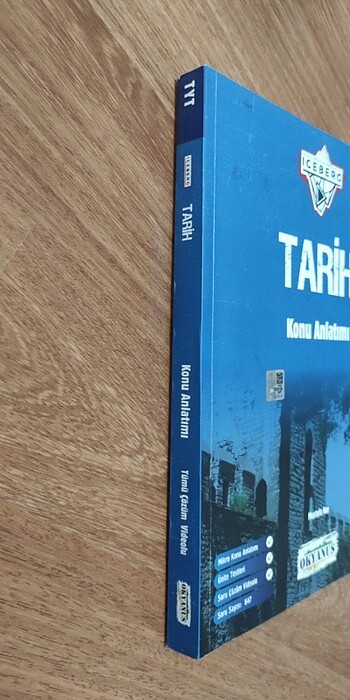 Beden Tyt tarih konu anlatım kitabı Ayt sos-1