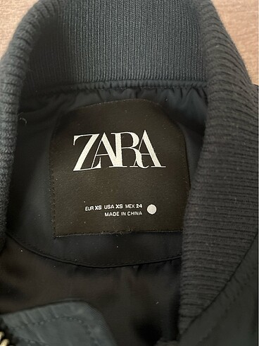 xs Beden Zara bomber ceket
