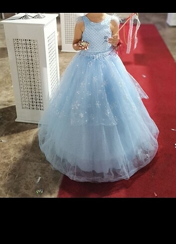 Kız çocuk özel gün elbisesi abiye