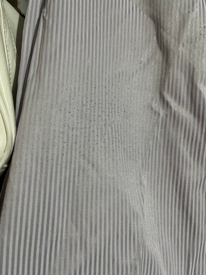 Lila Keten Uzun Kollu Vintage Gömlek - Görsel 3