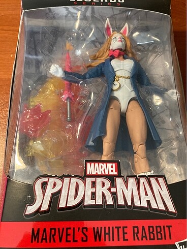 Beden Renk Marvel Legends White Rabbit Figür