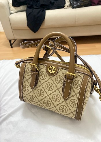  Beden Tory Burch Kahverengi Baskılı Kadın Çanta