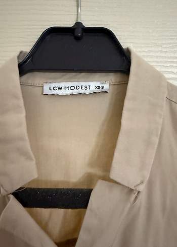 Bej Uzun Kollu Gömlek - Görsel 2