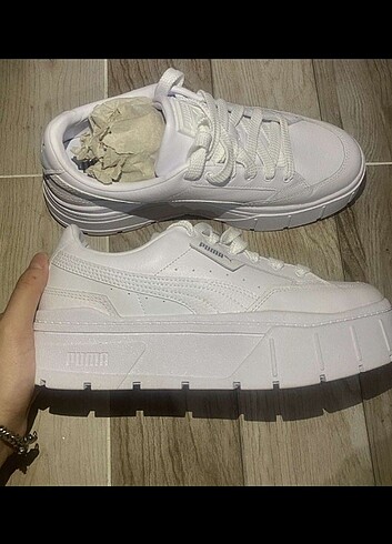 39 Beden beyaz Renk PUMA AYAKKABI ORİJİNAL