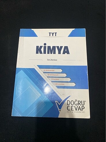 Doğru Cevap yayınları Tyt kimya soru bankası