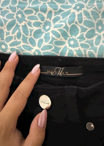 xs Beden Kadın Siyah skinny Jean Pantolon