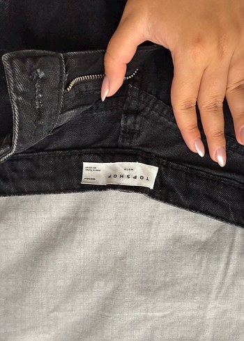 Bershka Topshop Siyah Mini şort etek