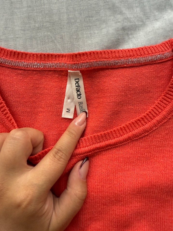 Narçiçeği Kadın Uzun Kollu Basic Kazak - Görsel 2