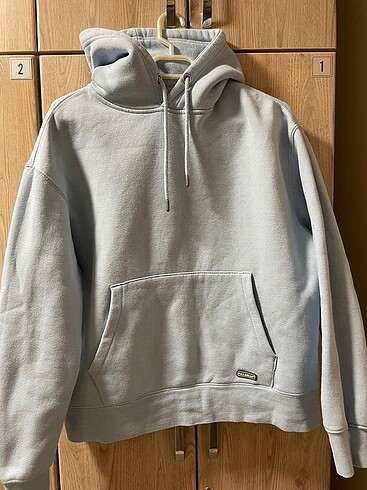 pull and bear mavi sweatshirt