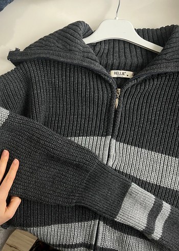 Çizgili kazak - Görsel 5