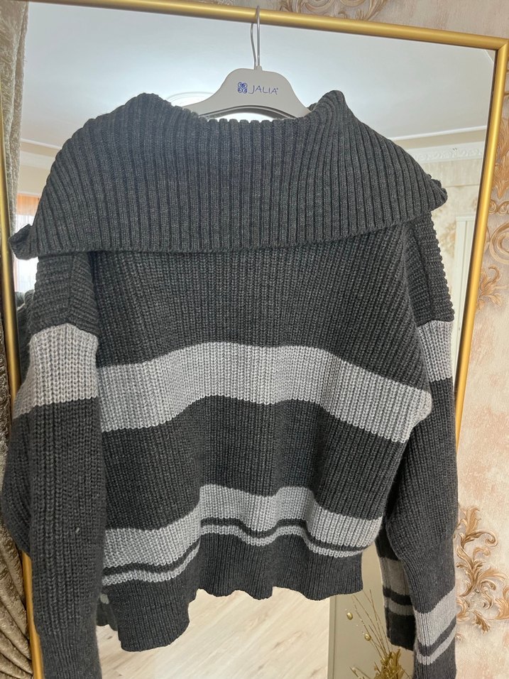 Çizgili kazak - Görsel 4