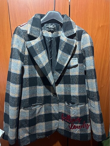 ekose blazer ceket