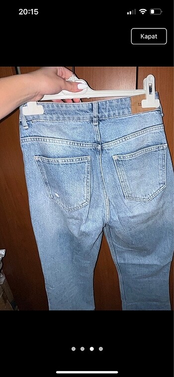 s Beden mavi Renk bershka pantalon