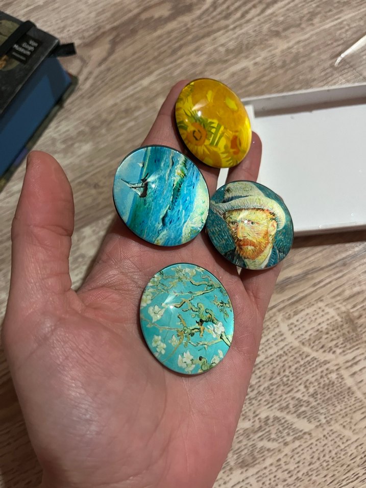 Turkuaz Buzdolabı Magnet Seti 4'lü - Görsel 3