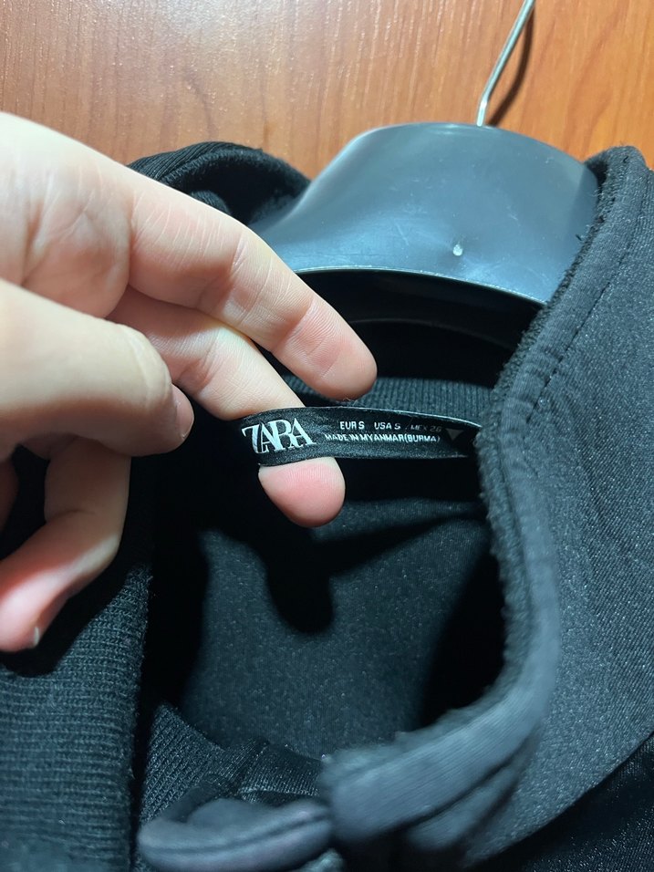 Kemerli Siyah Kadın Ceket - Görsel 2