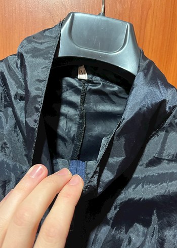 Siyah Erkek Midi Boy Fermuarlı Yağmurluk - Görsel 3